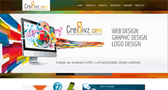 Desktop Screenshot of cre8ivz.com